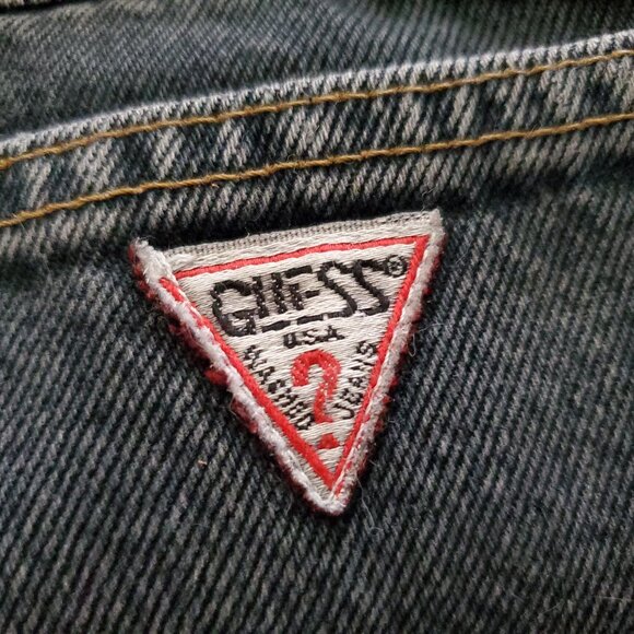 Black Guess straight leg jeans size 27 - Picture 4 of 4